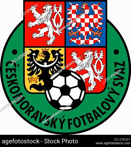 Logo of the Czech national football team - Czech repubklic