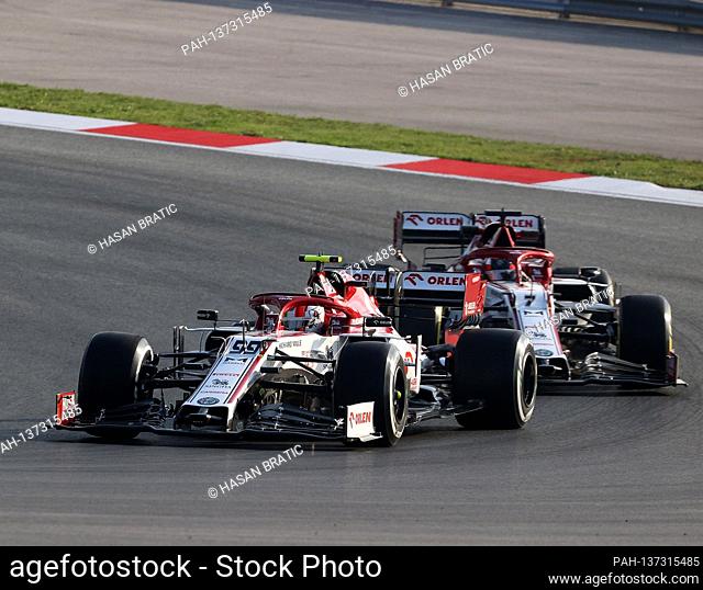 11/13/2020, Istanbul Park Circuit, Istanbul, Formula 1 DHL Turkish Grand Prix 2020, in the picture Antonio Giovinazzi (ITA # 99), Alfa Romeo Racing ORLEN