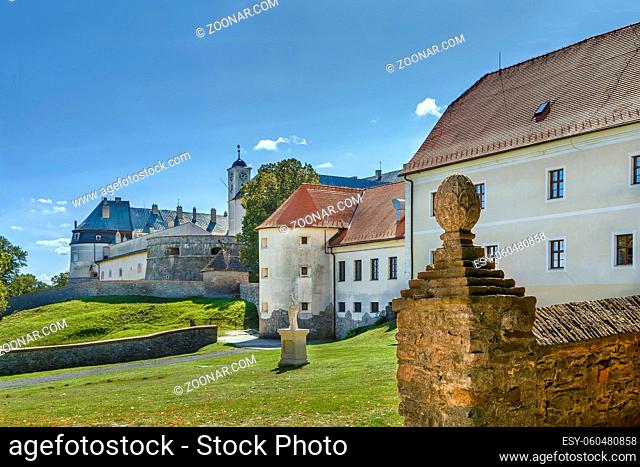 Cerveny Kamen Castle is a 13th-century castle in southwestern Slovakia