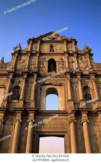 China, Macau, Ruins of St.Paul's Church