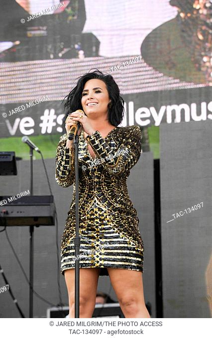 Demi Lovato performs at 102.7 KIIS FM’s Wango Tango 2016 at the StubHub Center on May 14, 2016 in Carson, California