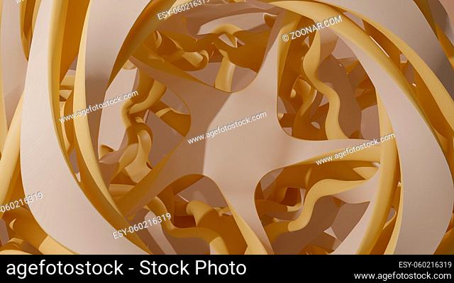 Abstract futuristic background. 3D illustration