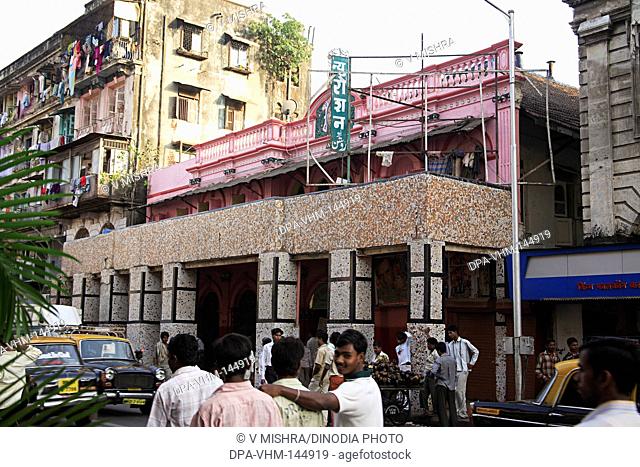 Roshan cinema hall ; Maulana Shaukatali road ; Grant road ; Bombay now Mumbai ; Maharashtra ; India