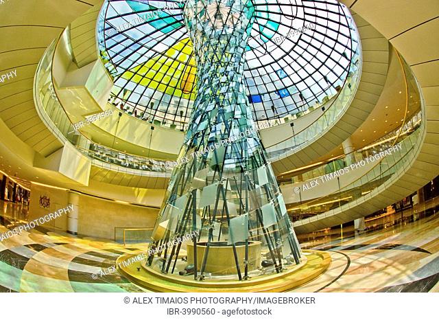 The Wafi Mall, architectural detail, Dubai, Emirate of Dubai, United Arab Emirates