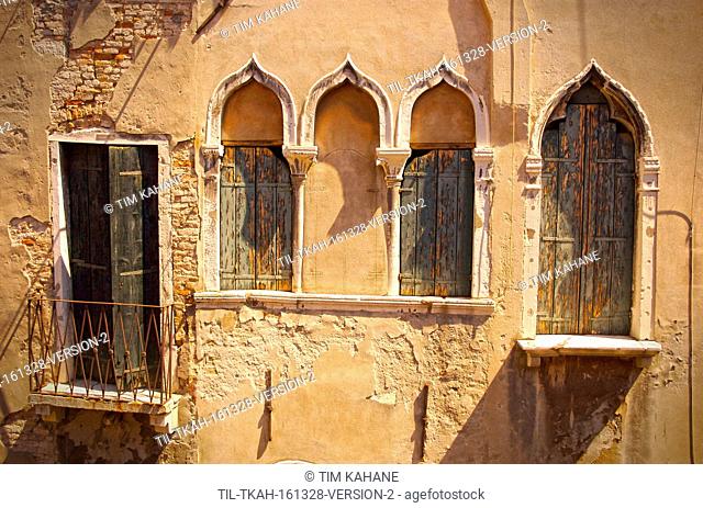 Italian building with arabic windows