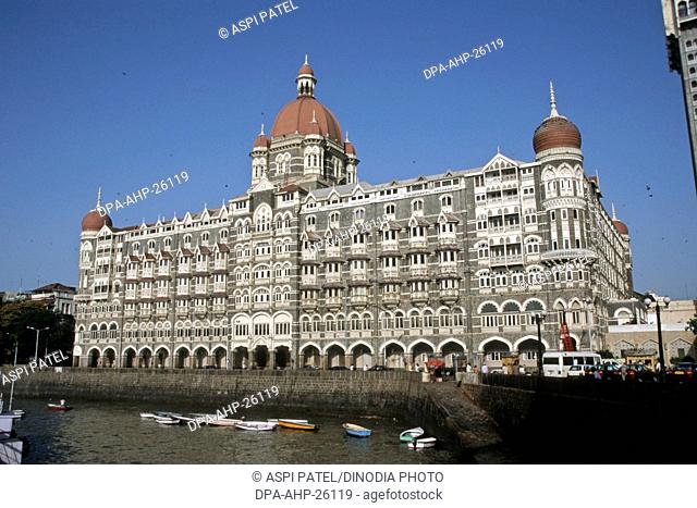 old taj mahal hotel ; bombay mumbai ; maharashtra ; india