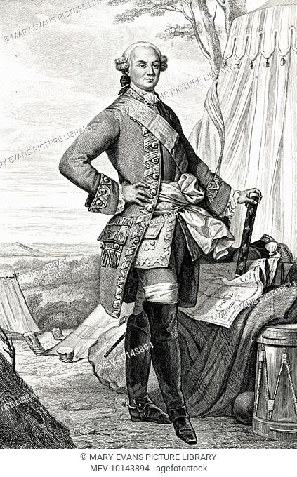 JACQUES CHOISEUL STAINVILLE Marquis de Stainville and military commander in France