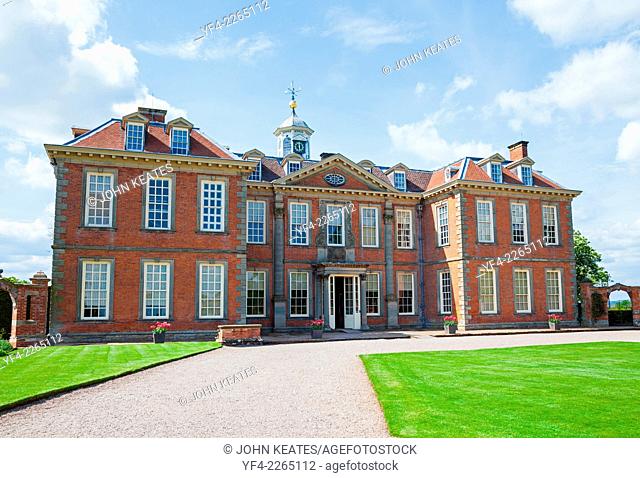 Hanbury Hall stately home country house Droitwich Spa Worcestershire England UK