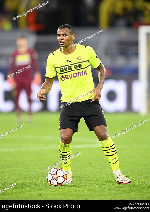 Manuel AKANJI (DO) Action, Soccer Champions League, Preliminary Round 2nd Matchday, Borussia Dortmund (DO) - Sporting Lisbon (LIS) 1: 0