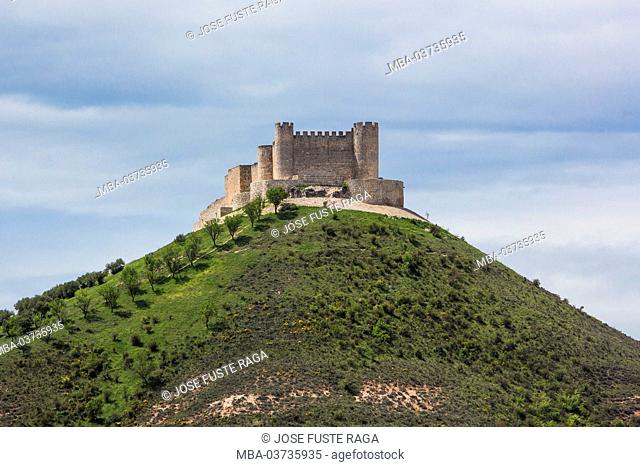 Spain, Guadalajara Province, Jadraque City, Jadraque Castle