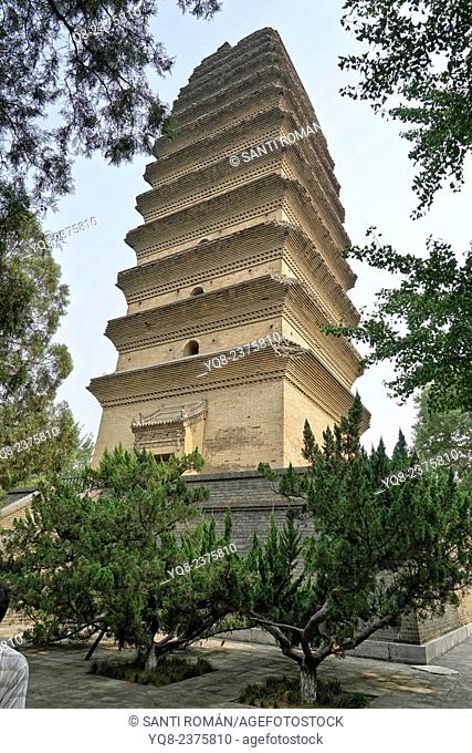 Small Wild Goose Pagoda, Xi'an, Shaanxi province, China