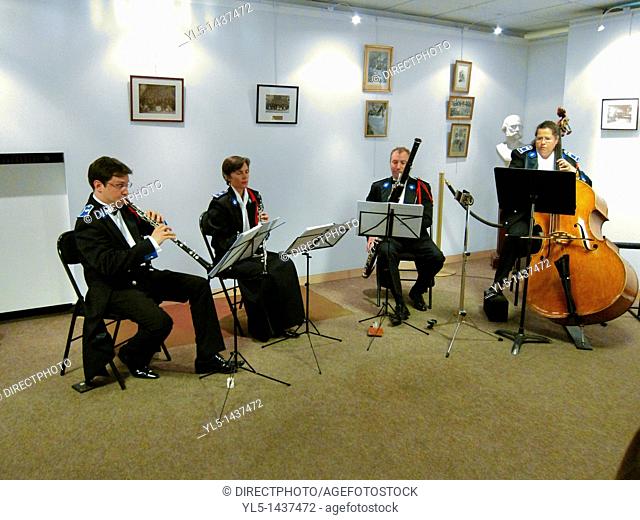 Paris, France, Classical Music Concert in the Musee de la Prefecture de Paris, Police Museum