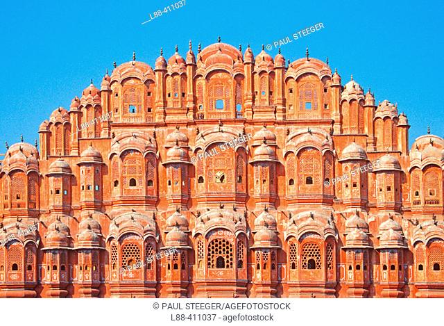 Palast der Winde- Jaipur-Rajasthan-Indien