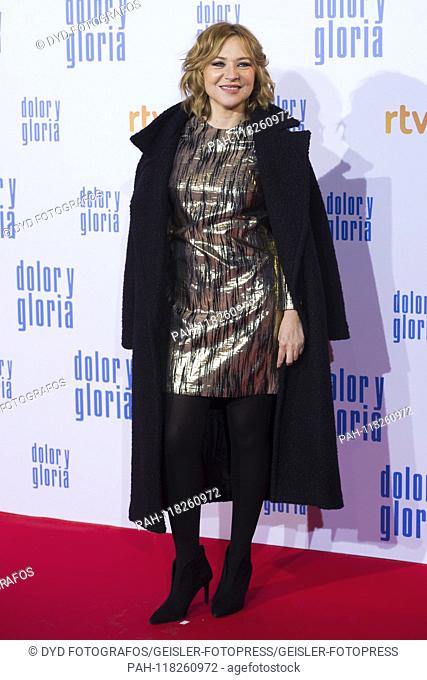 Pilar Castro at the premiere of the movie 'Dolor y gloria / Pain & Glory' at the Cine Capitol. Madrid, 13.03.2019 | usage worldwide