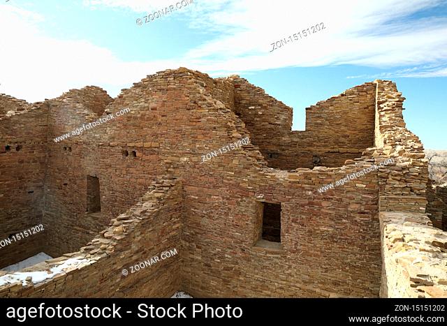 Pueblo del Arroyo - Chaco Culture National Historical Park New Mexico USA