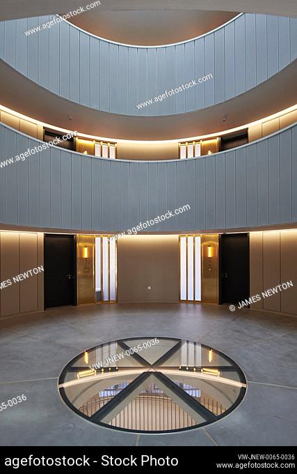 Small Atrium. Gasholders London, London, United Kingdom. Architect: Wilkinson Eyre Architects, 2021