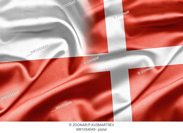 Poland and Denmark