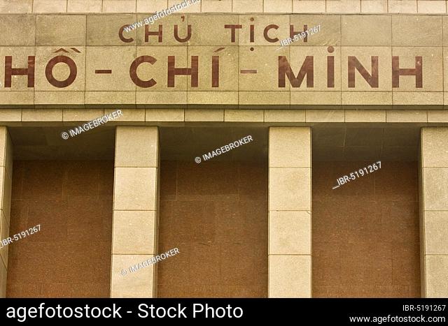 Ho Chi Minh Mausoleum, Hanoi, Vietnam, Asia
