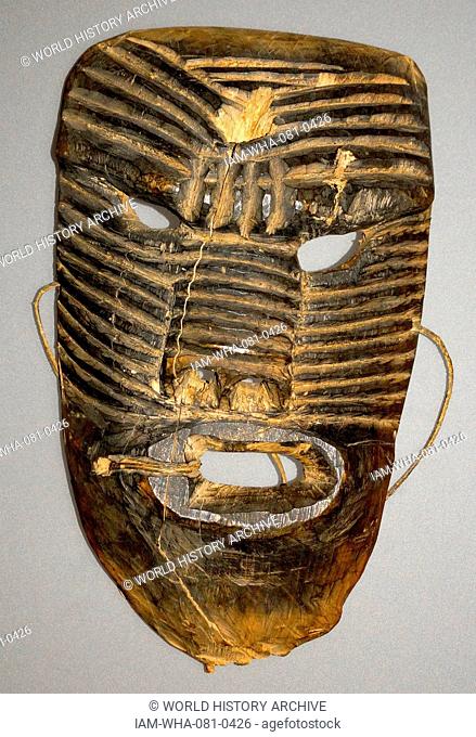Masks from the Arctic used to reveal inner truth of the wearer, used by Shamans. Dated 19th Century
