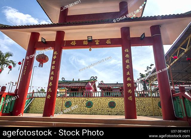Chinese temple, Kampung Musi, Bau, Sarawak, East Malaysia