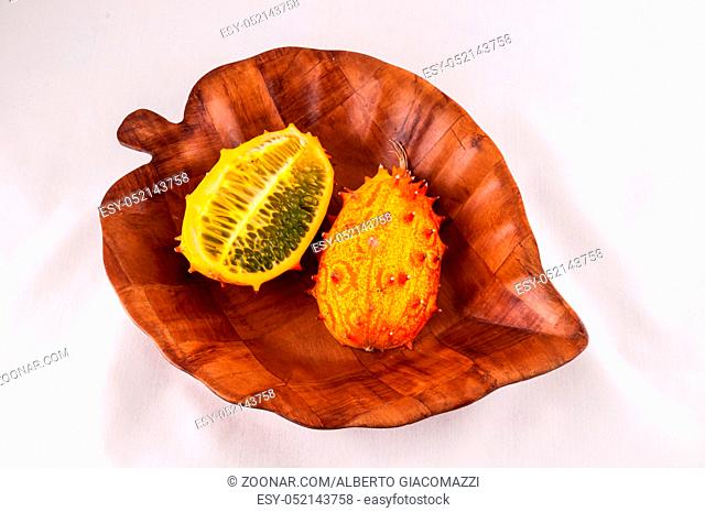 Kiwano Cucumis Metuliferus Exotic Vegetable Tropical Orange Fruit