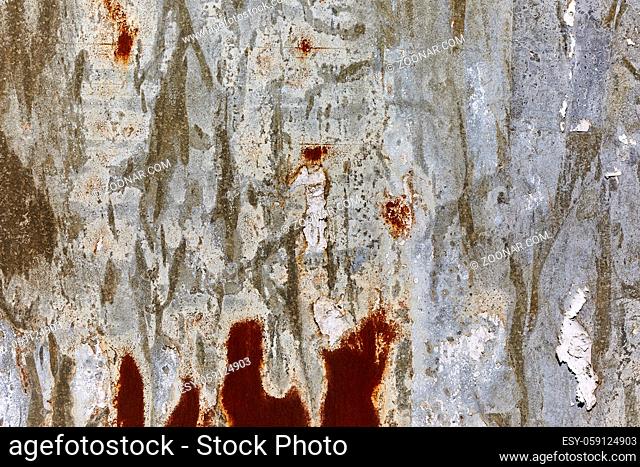 Texture of a stained piece of wall