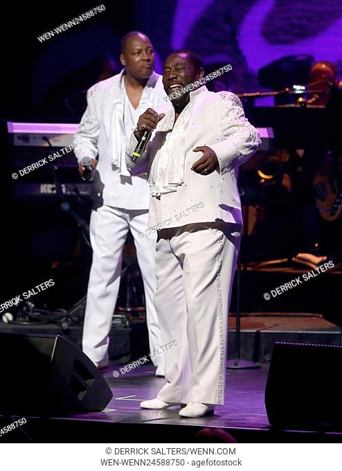 Apollo Theater's 11th Annual Spring Gala hosted by LL Cool J Featuring: The O'Jays, Eddie Levert Where: New York City, New York