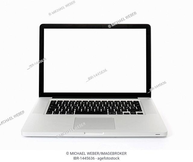 Laptop, blank screen