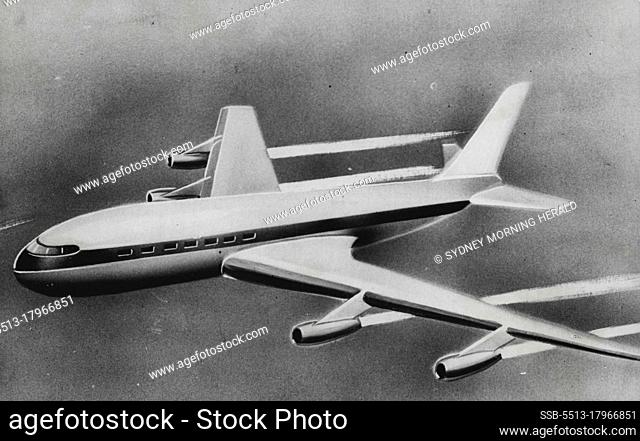 """Boeing 707."" The are placed further away then in the ""Comet."" Consequently danger is considerably diminished. But ""Caravelle"" is even better