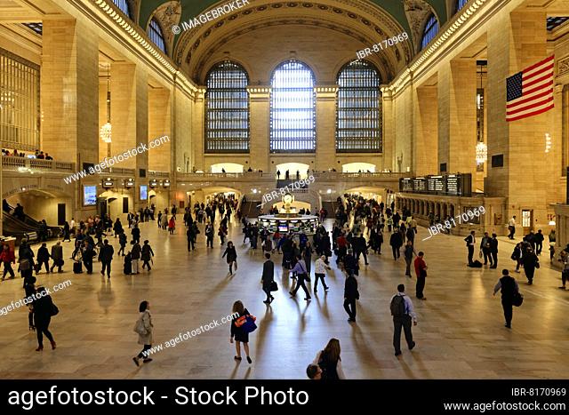 Grand Central Terminal, also Grand Central Station, New York City, New York, USA, North America