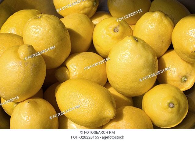 grand, lemons, juice, made, ready, bunch