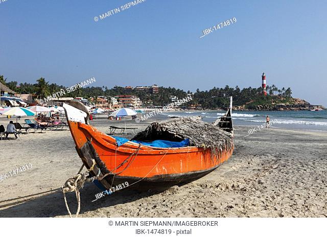 Kovalam, Lighthouse Beach, Malabarian Coast, Malabar, Kerala state, India, Asia