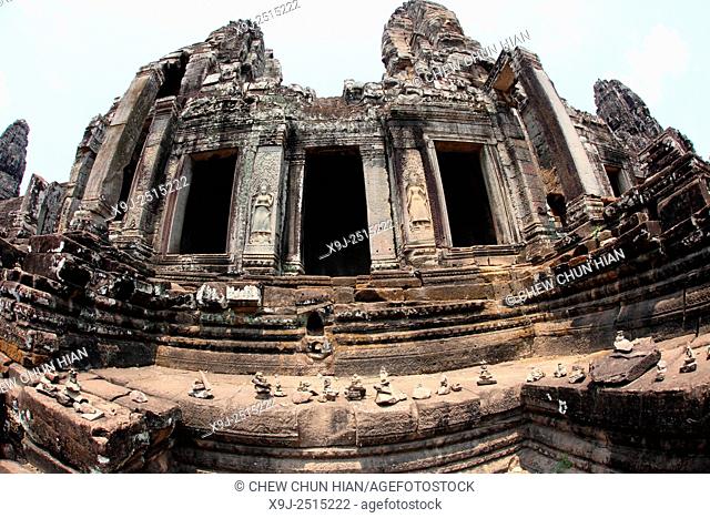 Bayon temple, Angkor thom, UNESCO World Heritage Site, Siem Reap
