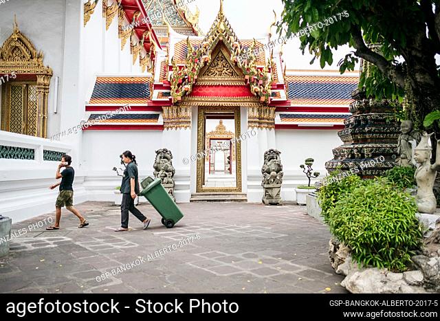 Bankgkok, Thailand - March 24, 2017. The Grand Palace in Bangkok. The Grand Palace was the home of the King of Thailand for 150 years and it is the city’s most...