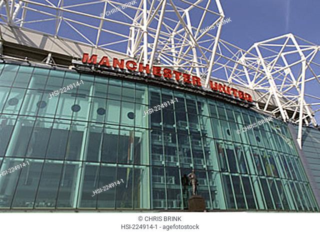 United Kingdom, UK, U.K., Great Britain, British isles, England, Manchester, Trafford Park, stadium, football stadium, Manchester United Football Club