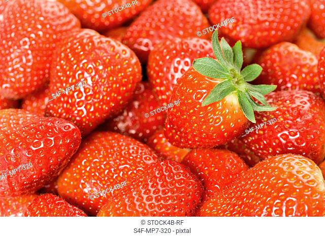 Detail of strawberries