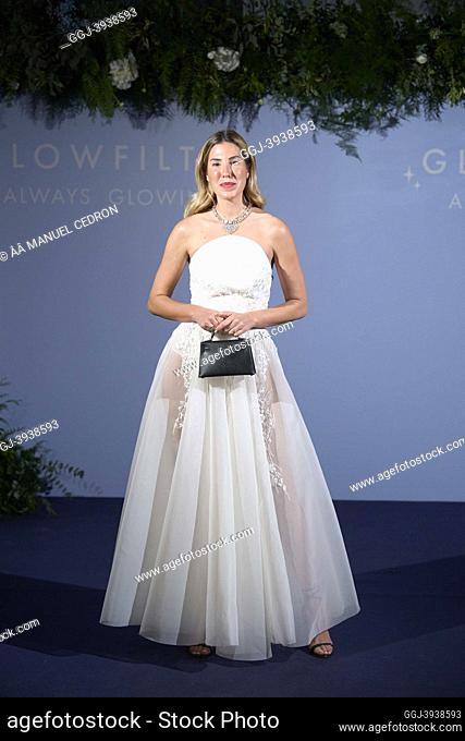 Carla Hinojosa attends 'Glowfilter' Night Gala at tat he Mandarín Oriental Ritz Hotel on February 9, 2022 in Madrid, Spain