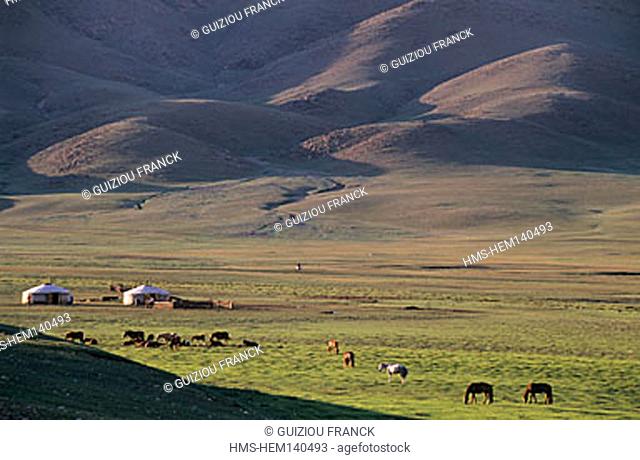 Mongolie, Ovorkhangai Province, Orkhon Valley