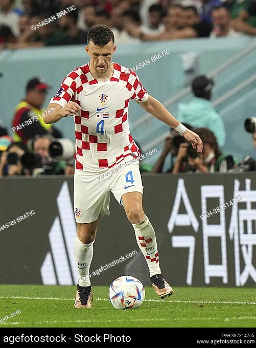 December 5th, 2022, Al Janoub Stadium, Doha, QAT, World Cup FIFA 2022, Round of 16, Japan vs Croatia, in the picture Croatia's midfielder Ivan Perisic