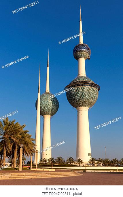 Kuwait Towers in Kuwait