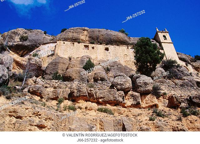 Sanctuary "Virgen de Balma" in Zorita del Maestrazgo. Castellon province. Valencia. Spain