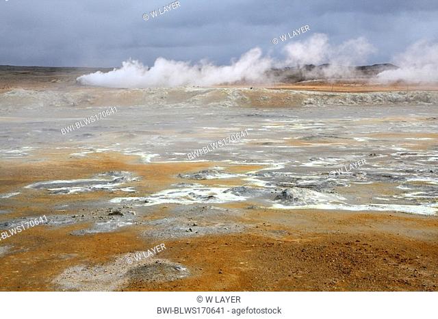 geothermal field Namaskard, Iceland, Namafjall