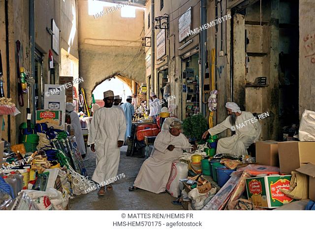 Sultanate of Oman, Al Dakhiliyah Region, Western Hajar Mountains, Nizwa, spice market