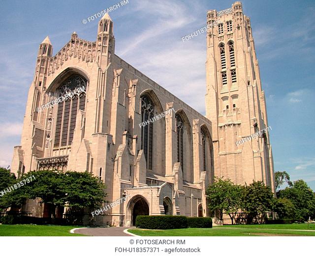Chicago, IL, Illinois, Windy City, Hyde Park, Midway Area, University of Chicago, Rockefeller Memorial Chapel