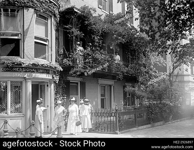 Cameron House, Later Part of Cosmos Club - Woman Suffrage, 1915. Creator: Harris & Ewing