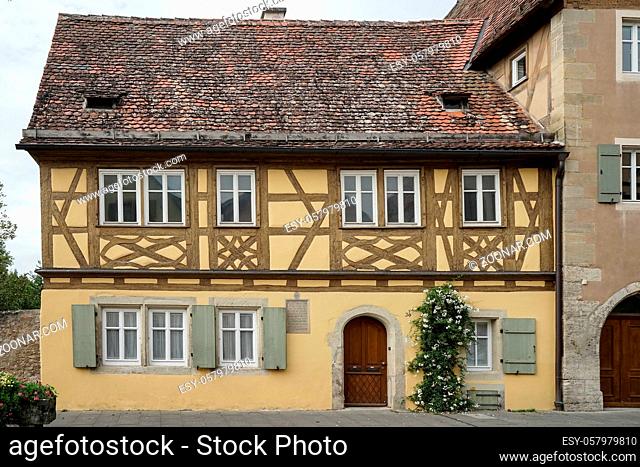 Old house in Rothenburg