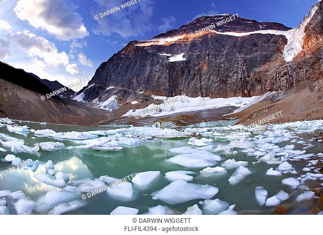 Mt. Edith Cavell and Angel Glacier, Jasper National Park, Alberta