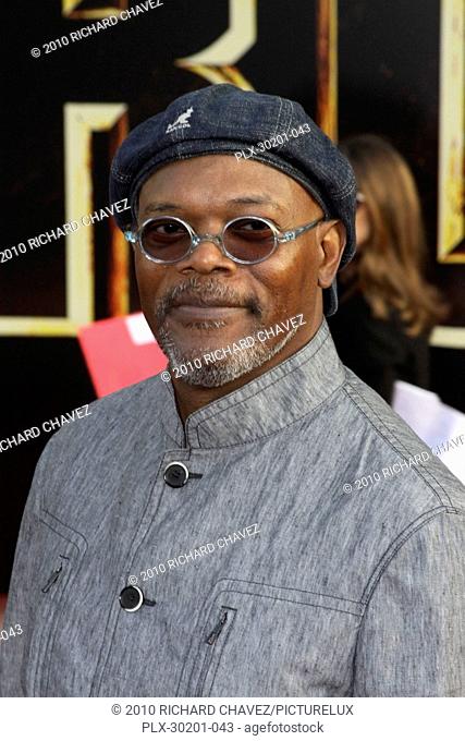 Samuel L. Jackson at the World Premiere of Paramount Pictures and Marvel Pictures Iron Man 2. Arrivals held at the El Capitan Theater in Hollywood, CA, April 26