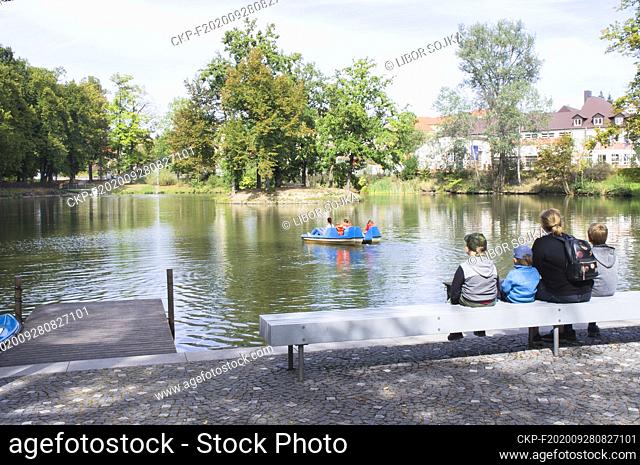 The newly reconstructed historical park Mercandin`s Gardens in Klatovy, Pilsen Region, Czech Republic, September 19, 2020. (CTK Photo/Libor Sojka)