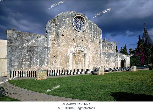 Church of San Giovanni Evangelista, Syracuse, by Unknown artist, 6th Century, . Italy; Sicily; Syracuse; Syracuse; San Giovanni Evangelista; . Detail